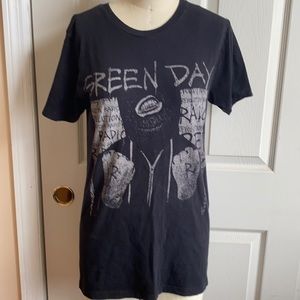 Green Day Band Tee Shirt